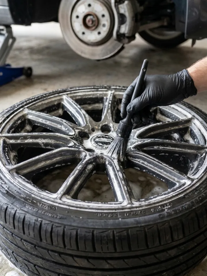 Deep wheel detailing add-on