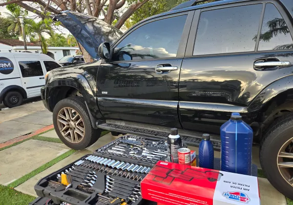 RM Auto Revival detailing work in Miami